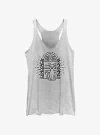 Disney Hocus Pocus Thackery Binx Cat Always With You Womens Tank Top