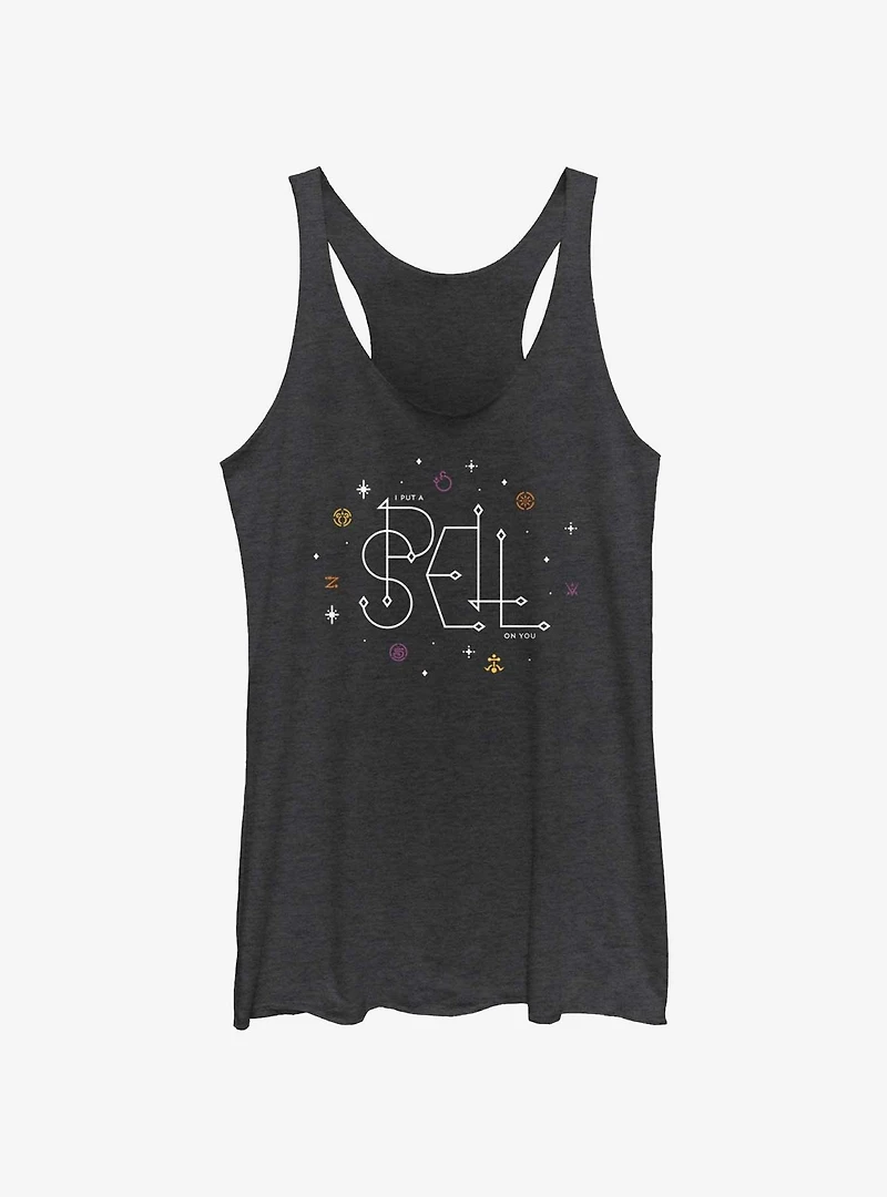 Disney Hocus Pocus I Put A Spell On You Womens Tank Top