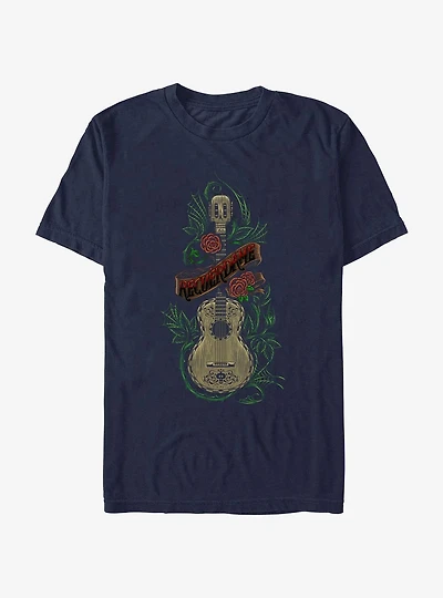 Disney Pixar Coco Recuerdame Ernesto De La Cruz Guitar T-Shirt