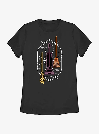 Disney Hocus Pocus Broom Squad Womens T-Shirt