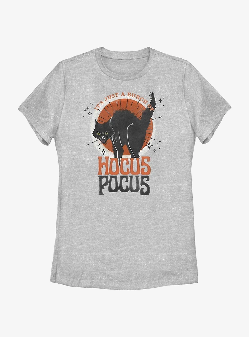 Disney Hocus Pocus Bunch of Black Cat Binx Womens T-Shirt