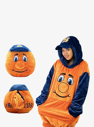 Plushible 2-in-1 Syracuse University Otto The Orange Snugible