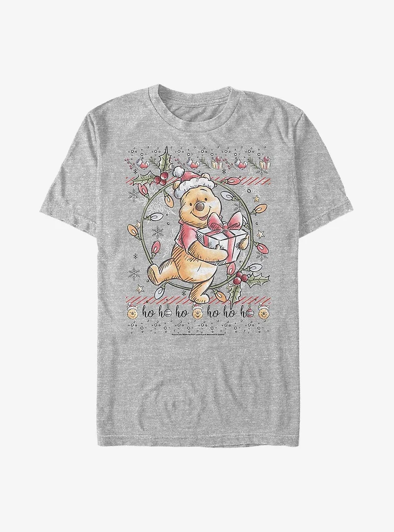 Disney Winnie The Pooh Christmas Bear Big & Tall T-Shirt