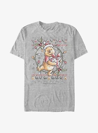 Disney Winnie The Pooh Christmas Bear Big & Tall T-Shirt