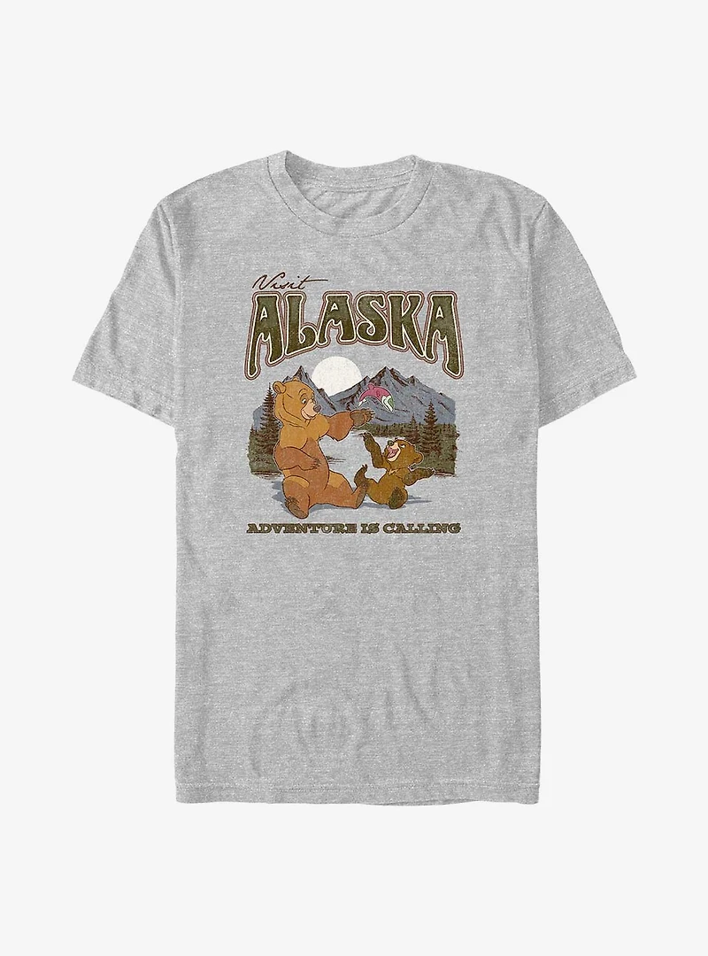 Disney Brother Bear Visit Alaska Big & Tall T-Shirt