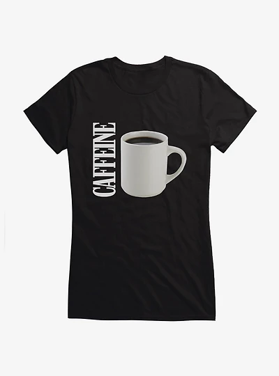 Caffeine Mug Girls T-Shirt
