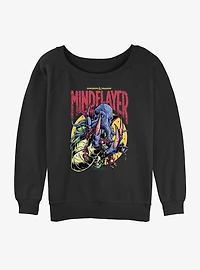Dungeons & Dragons Mindflayer Logo Womens Slouchy Sweatshirt