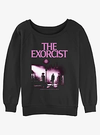The Exorcist Night Light Womens Slouchy Sweatshirt