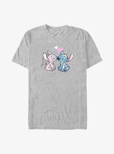 Disney Lilo & Stitch Angel & Stitch Forever Big & Tall T-Shirt