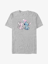 Disney Lilo & Stitch Angel & Stitch Forever Big & Tall T-Shirt