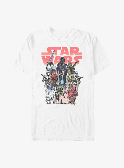 Star Wars Group Up Big & Tall T-Shirt