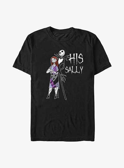 The Nightmare Before Christmas His Sally Big & Tall T-Shirt