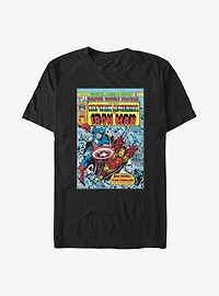 Marvel Avengers Captain America & Iron Man Big & Tall T-Shirt