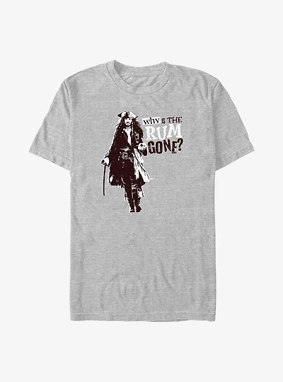 Disney Pirates of the Caribbean Why Is The Rum Gone Big & Tall T-Shirt