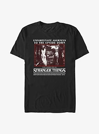 Stranger Things Unfortunate Journey Big & Tall T-Shirt