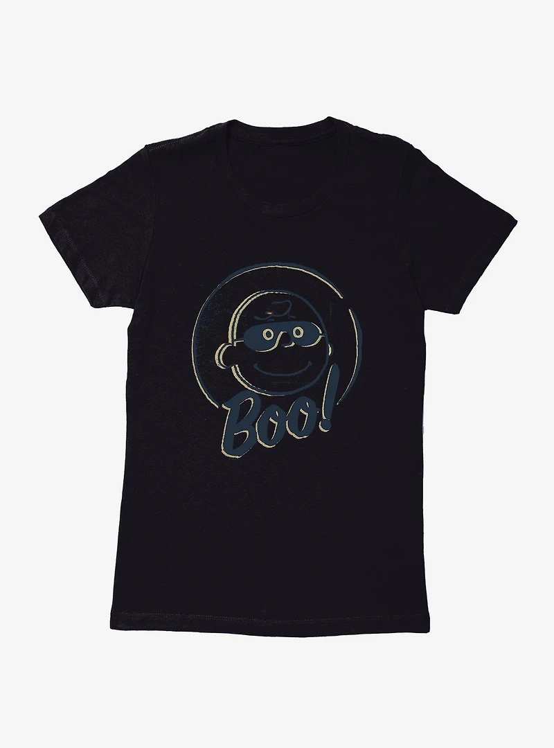 Peanuts Boo Charlie Brown Womens T-Shirt
