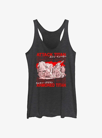 Attack On Titan Attack Vs Armored GIrls Raw Edge Tank