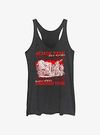 Attack On Titan Attack Vs Armored GIrls Raw Edge Tank
