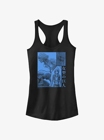 Attack On Titan Female Titan Collage Girls Tank
