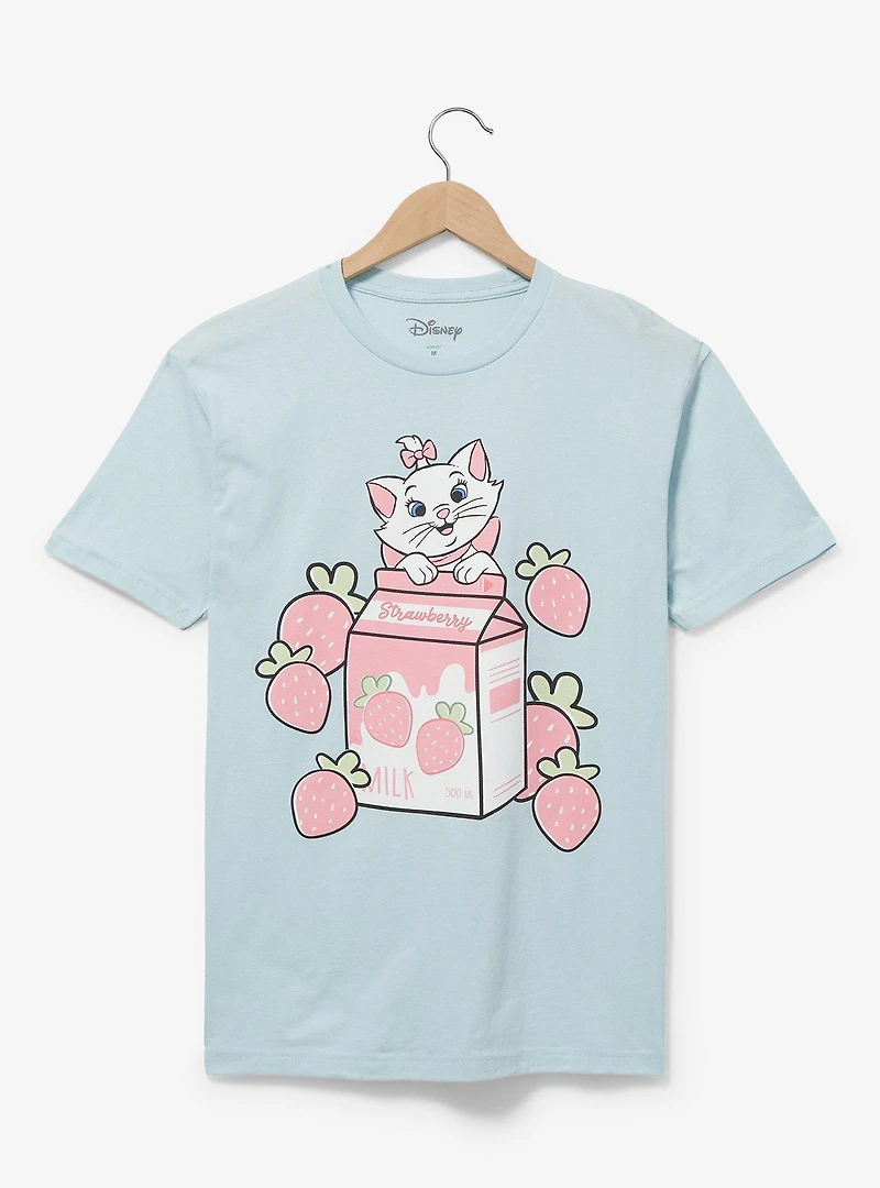 Disney The Aristocats Marie Strawberry Milk Women's T-Shirt - BoxLunch Exclusive