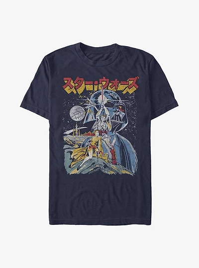 Star Wars Kanji Poster Extra Soft T-Shirt