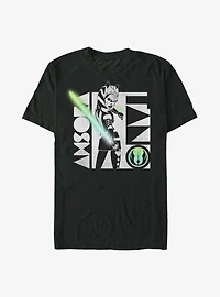 Star Wars: The Clone Wars Ahsoka Lightsaber Extra Soft T-Shirt