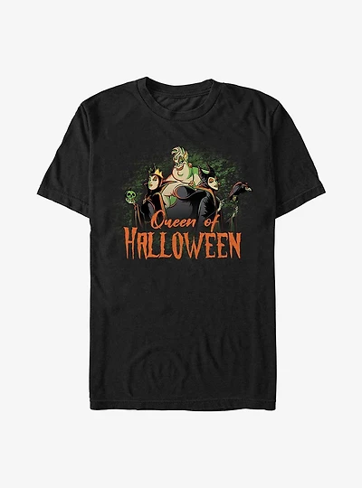Disney Villains Queen Of Halloween Extra Soft T-Shirt