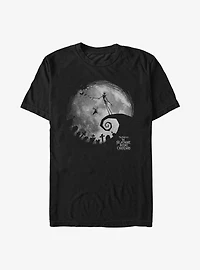 The Nightmare Before Christmas Jack Skellington Night Moon Extra Soft T-Shirt