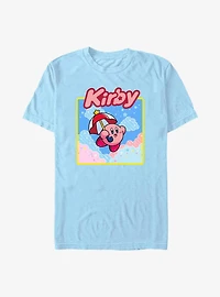 Nintendo Kirby Starry Umbrella Extra Soft T-Shirt