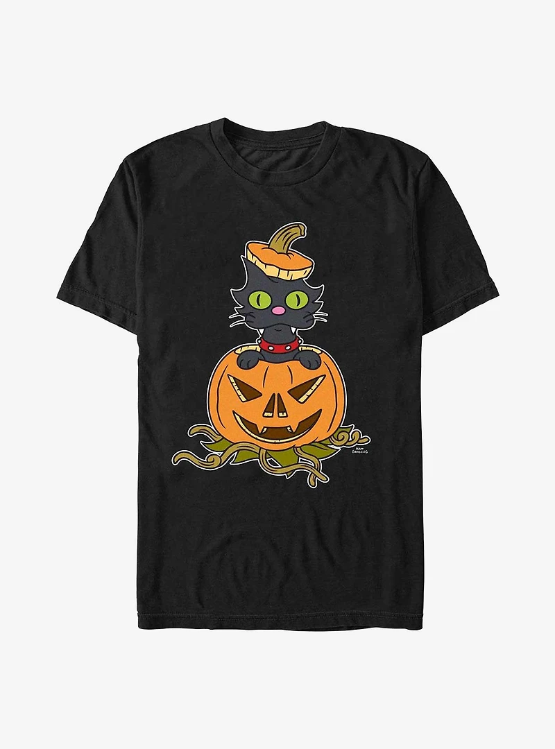 The Simpsons Snowball II In Pumpkin Extra Soft T-Shirt