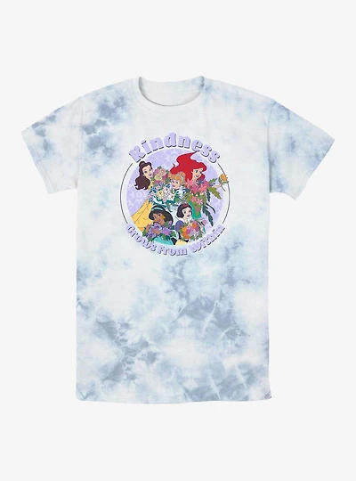 Disney 100 Princesses Kindness Tie-Dye T-Shirt