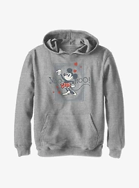 Disney 100 Minnie Mouse Yoo Hoo Youth Hoodie