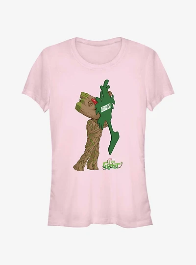 Marvel Guardians Of The Galaxy Baby Groot And Tree Girls T-Shirt