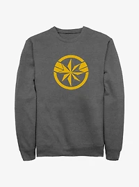 Marvel The Marvels Captain Marvel Insignia Sweatshirt
