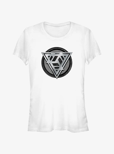 Marvel The Marvels Kree Empire Logo Girls T-Shirt