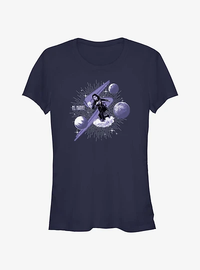Marvel The Marvels Ms. Marvel Interplanetary Girls T-Shirt