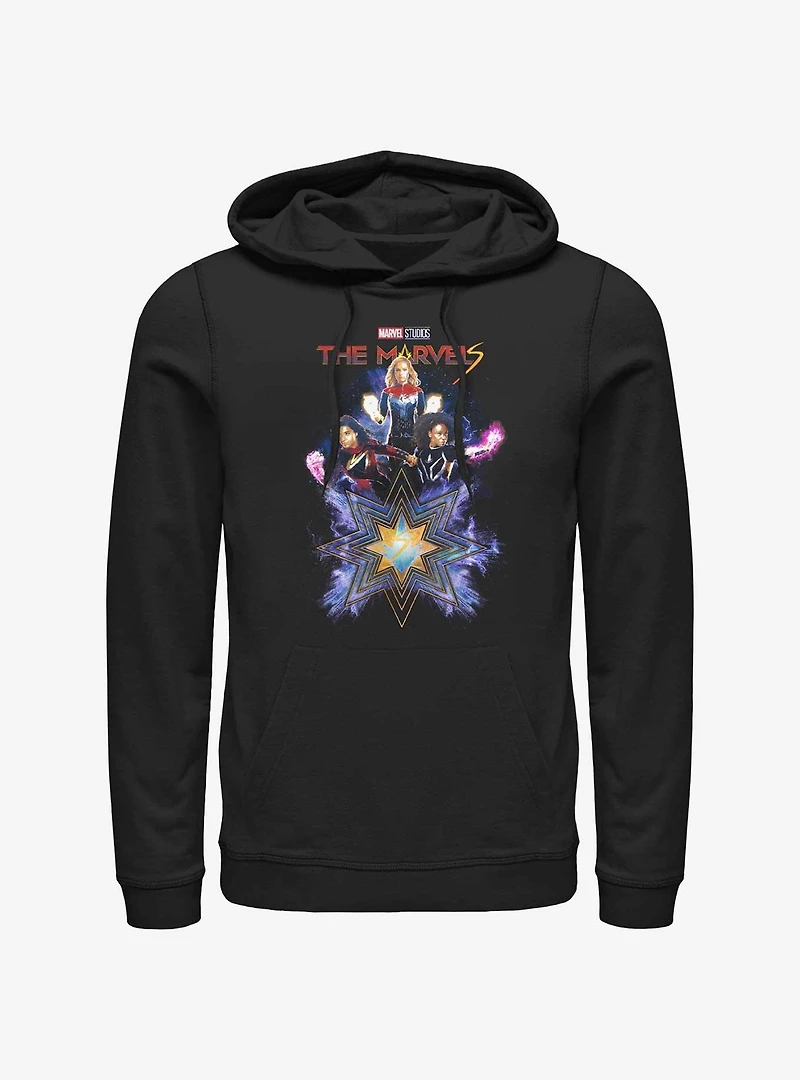 Marvel The Marvels Fabulous Marvels Hoodie Hot Topic Web Exclusive