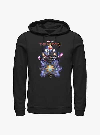 Marvel The Marvels Fabulous Marvels Hoodie Hot Topic Web Exclusive