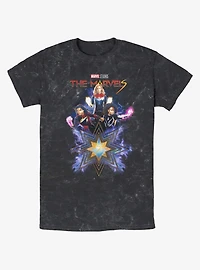 Marvel The Marvels Fabulous Marvels Mineral Wash T-Shirt Hot Topic Web Exclusive