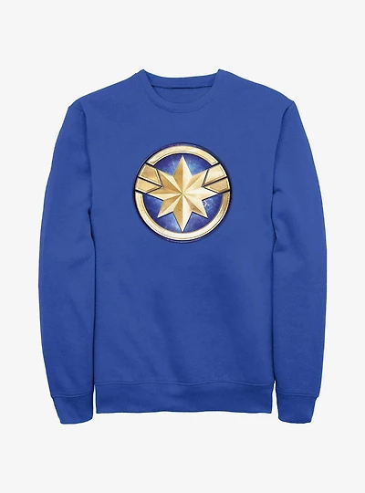 Marvel The Marvels Captain Marvel Logo Sweatshirt