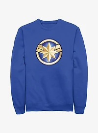 Marvel The Marvels Captain Marvel Logo Sweatshirt