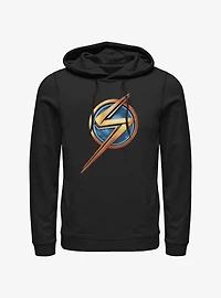 Marvel The Marvels Ms. Marvel Logo Hoodie