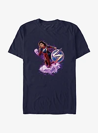 Marvel The Marvels Ms. Marvel Hero Pose T-Shirt