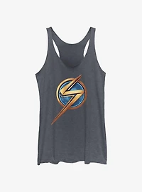 Marvel The Marvels Ms. Marvel Logo Girls Tank