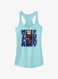 Marvel The Marvels Chibi Nick Fury Girls Tank
