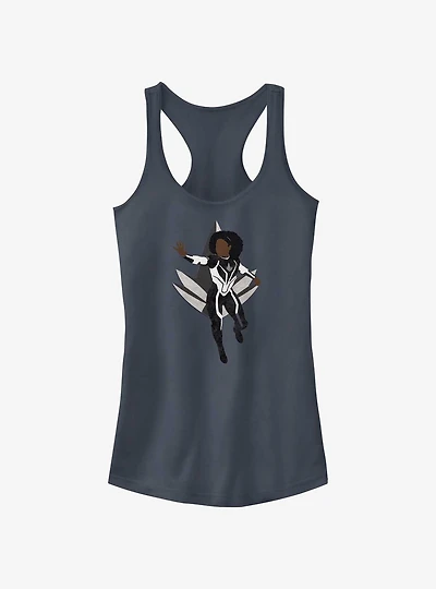Marvel The Marvels Photon Silhouette Girls Tank