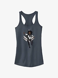Marvel The Marvels Photon Silhouette Girls Tank