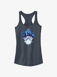 Marvel The Marvels Trio Team Badge Girls Tank