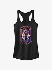 Marvel The Marvels Captain Marvel Poster Girls Tank