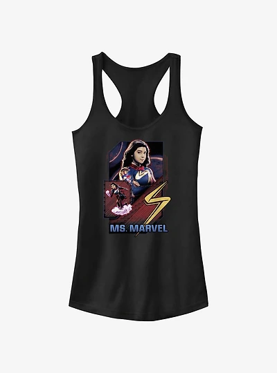Marvel The Marvels Ms. Marvel Badge Girls Tank